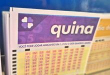 Volante para aposta na Quina