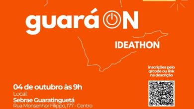 GuaráON Ideathon vai reunir participantes em Guaratinguetá para criar soluções inovadoras no turismo local.
