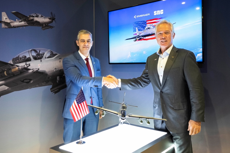 Embraer and Sierra Nevada Corporation sign purchase agreement for A-29 Super Tucano