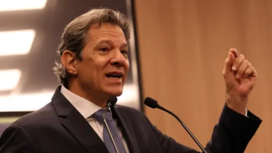 O ministro da Fazenda, Fernando Haddad