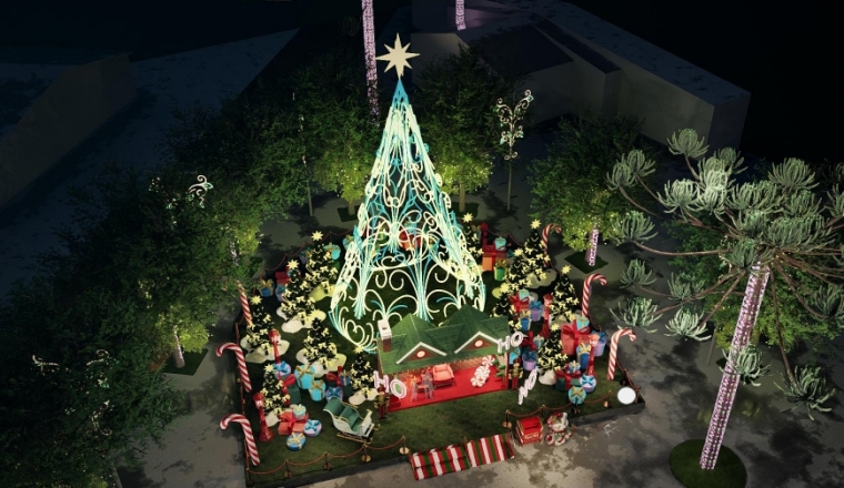 A Praça do Capivari vai receber a tradicional Casa do Papai Noel