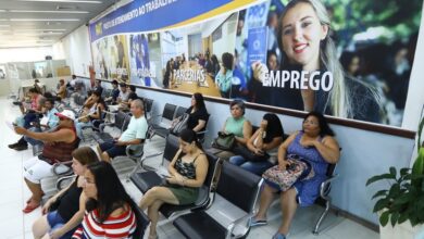 Fachada do PAT de São José dos Campos, onde são oferecidas vagas de emprego nesta segunda-feira