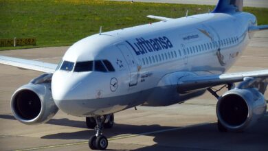 Avião da Lufthansa