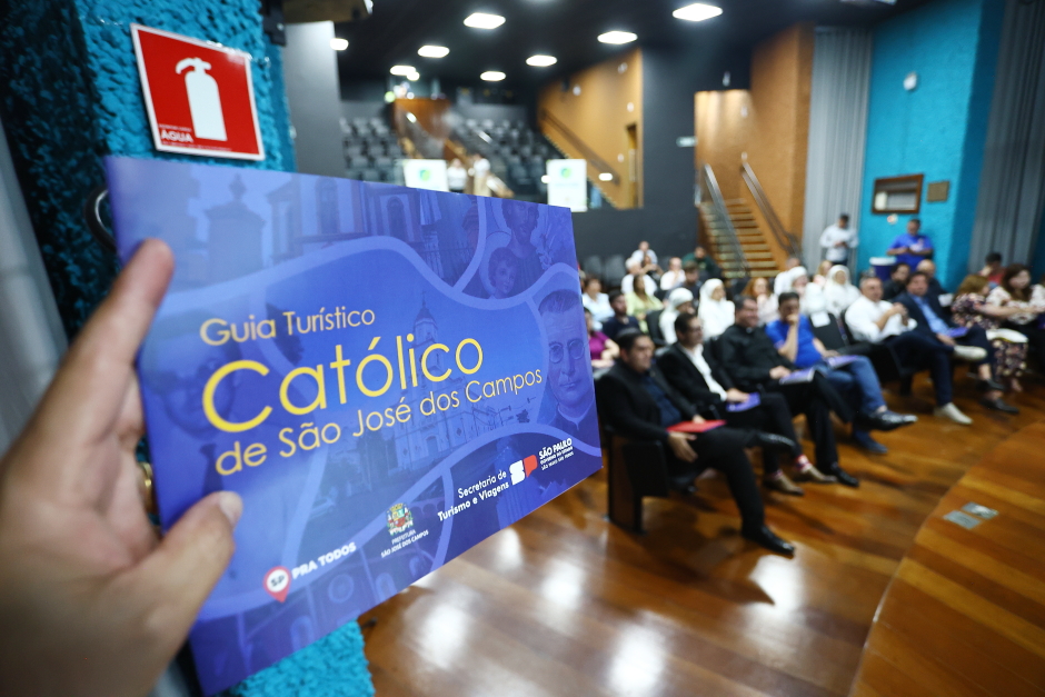 Lançamento do Guia Turístico Católico destaca 18 atrações e quatro lideranças religiosas ligadas à história de São José dos Campos