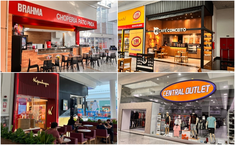 Lojas no Pátio Pinda