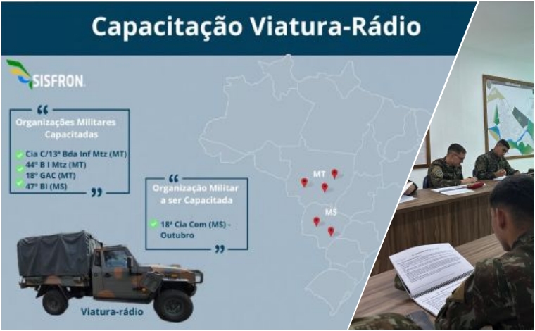 A atividade capacitou 40 militares, fortalecendo a integração das tropas e garantindo maior agilidade e segurança