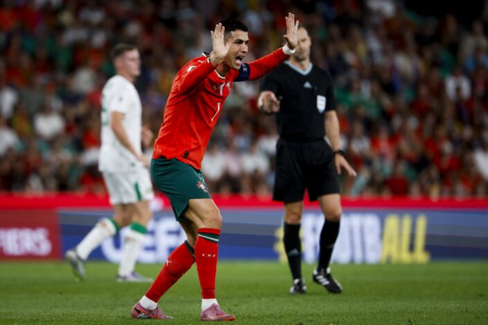 Aos 40 anos, Cristiano Ronaldo continua a mostrar um talento invulgar