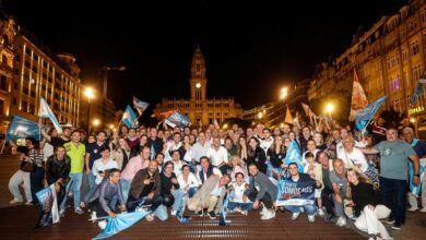 Na cidade do Porto a festa foi de Pedro Duarte e da sua equipa Foto O Porto Somos Nós