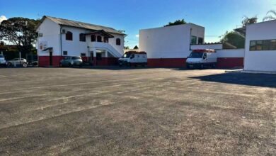 Pavimentação do estacionamento da nova sede do SAMU em Pindamonhangaba