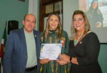 Posse da jornalista Julia Fernnada. (Foto: PortalR3)