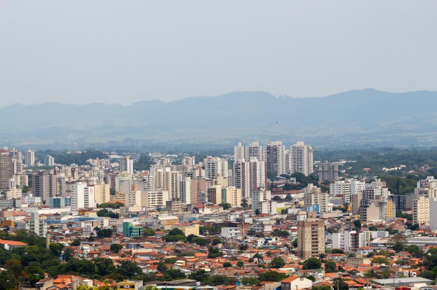 Vista da cidade de Taubaté
