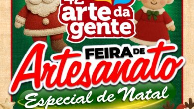 Artesãos e público na Feira Arte da Gente em Pindamonhangaba