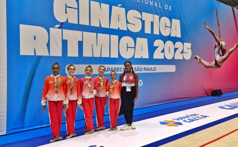 Ginastas no Torneio Regional 2025. 