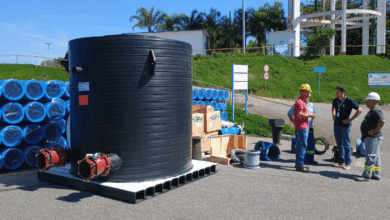 Câmara que vai receber a válvula plug & play já está em Pindamonhangaba para a instalação