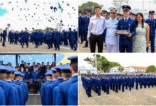 Formatura dos 116 alunos da Turma Thunderbolt na EPCAR em Barbacena