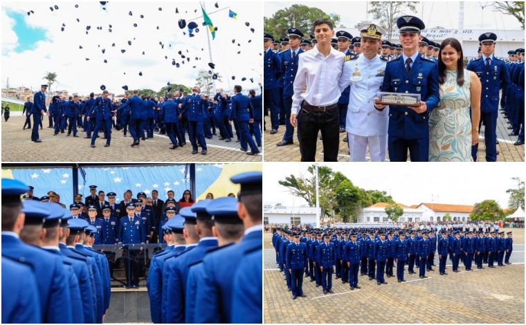 Formatura dos 116 alunos da Turma Thunderbolt na EPCAR em Barbacena