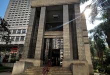 Biblioteca municipal Mário de Andrade, no centro de São Paulo
