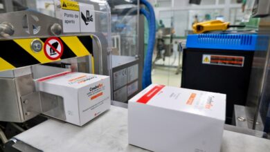 Linha de produção da Adium em Pindamonhangaba após ampliação da fábrica