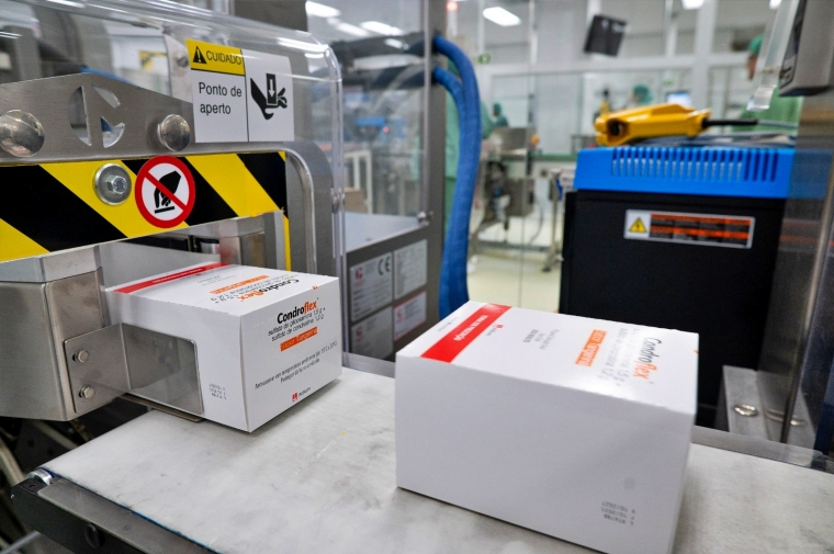 Linha de produção da Adium em Pindamonhangaba após ampliação da fábrica