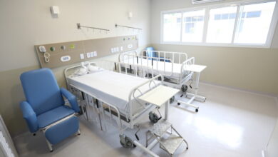 Ao todo, 54 quartos foram reformados, cada um com dois leitos, totalizando 108 leitos completamente modernizados