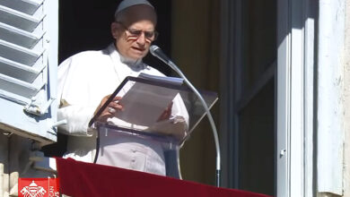 Na alocução que precedeu a oração, o Pontífice recordou que a Liturgia deste domingo nos apresenta a passagem da “fuga para o Egito”.