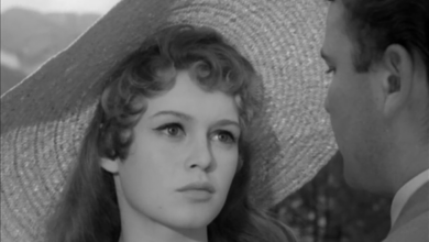 Bardot em cena de um dos seus primeiro filmes, 'Tradita', de 1954