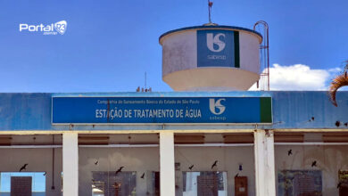 Captação da Sabesp em Pindamonhangaba