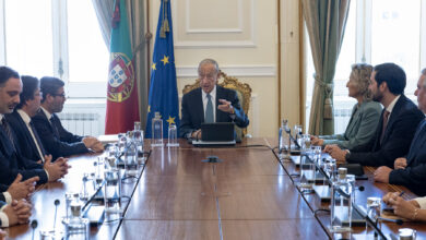 O Presidente Marcelo Rebelo de Sousa