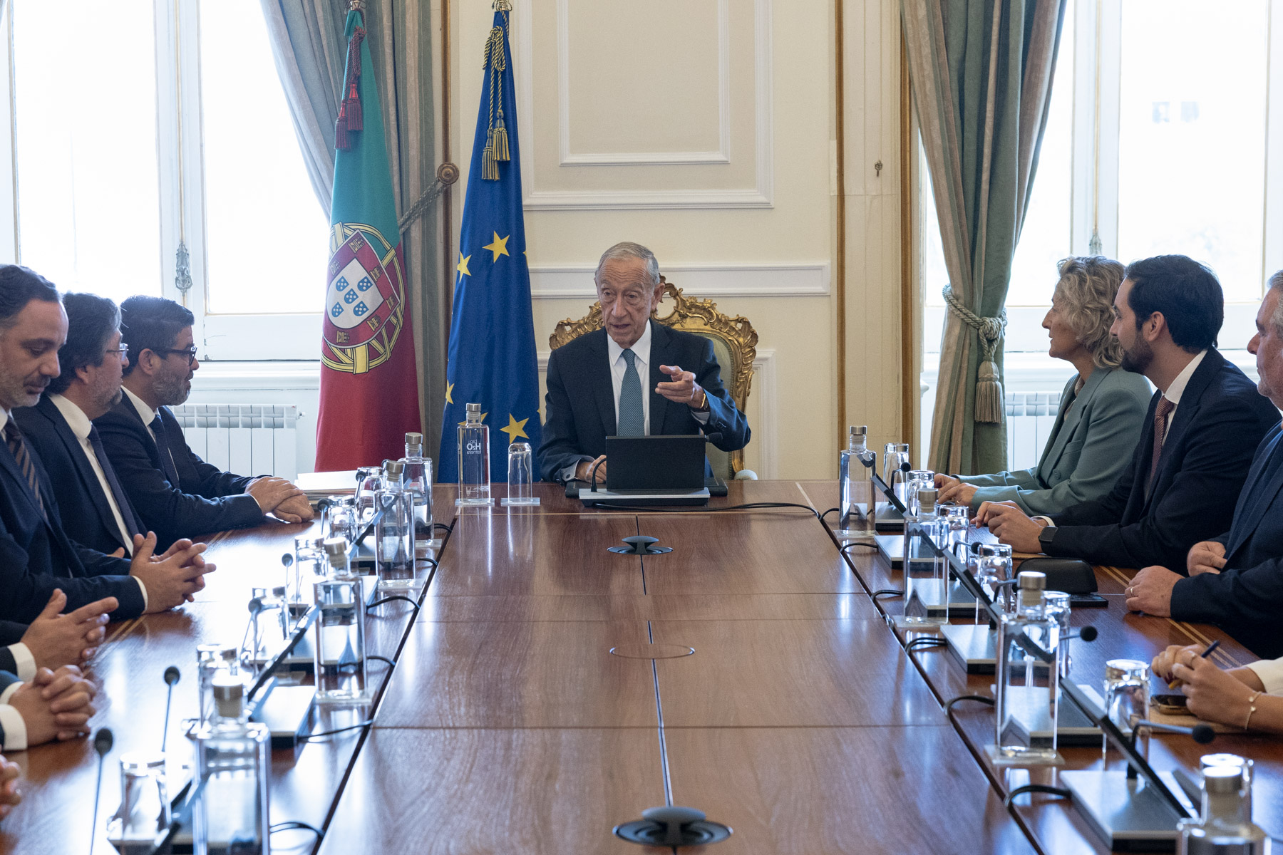 O Presidente Marcelo Rebelo de Sousa 