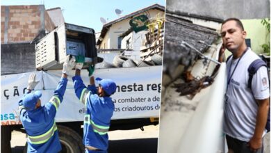 Caminhões da Operação Casa Limpa fizeram a coleta dos resíduos descartados