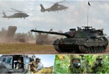 Militares das Forças Armadas em exercício da Operação Atlas na Amazônia