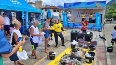 Com programação gratuita ao longo de todo o dia, o evento foi realizado na Praia do Perequê-Açu, em frente ao Terminal Turístico.