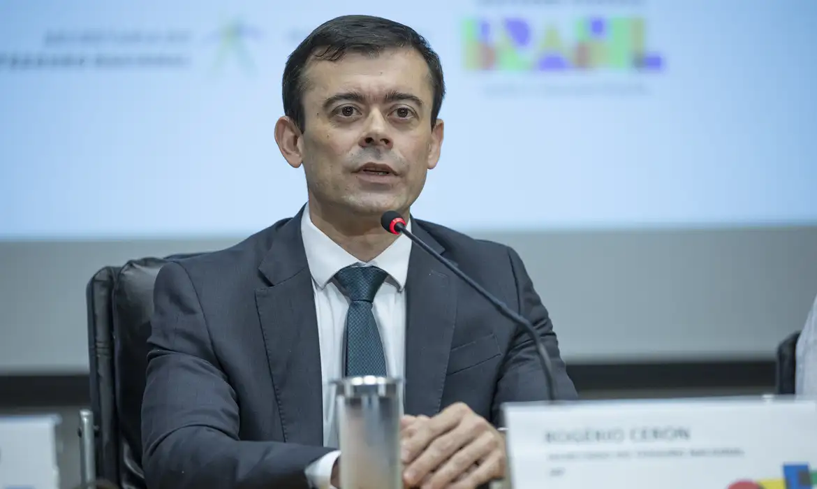 o secretário do Tesouro Nacional, Rogério Ceron.