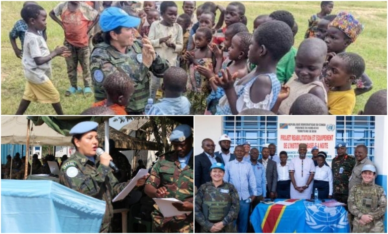 Major Fabíola Cristine Marques torna-se a primeira médica da FAB a atuar como staff na MONUSCO, com foco em ajuda humanitária e proteção de civis no Congo.